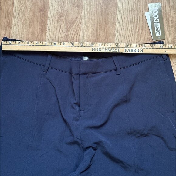 32 Degrees COOL Womens Navy Blue Flat Front  Pants Plus Size 18 Golf Sporty - Picture 6 of 8